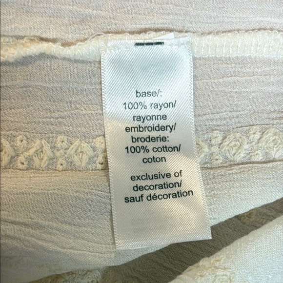 Maurices Cream Sleeveless Embellished Tunic - Picture 4 of 6